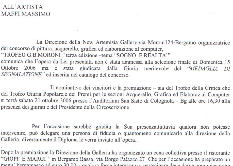 2006 Trofeo Moroni BG